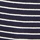 Kék - navy white stripe