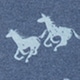 Kék - Blue Horse Graphic