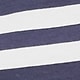 Kék - navy blue & white stripe